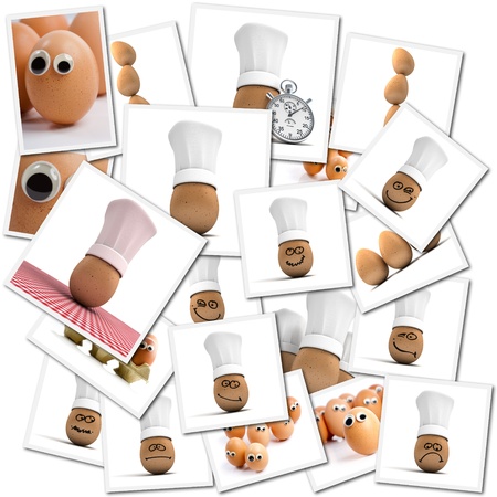Collection of egg images with faces and different characterizations

の写真素材