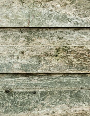 Old weather beaten wooden planksの写真素材