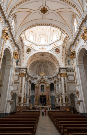 Church interior in Benidorm, Spainのeditorial素材