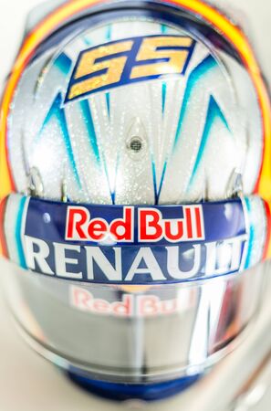 MADRID, SPAIN - OCTOBER 3 2015. XXIX European Truck racing Championship, Jarama circuit.のeditorial素材