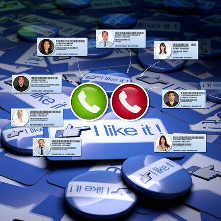 Video conference in a social  media environment