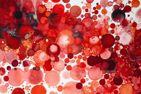 abstract watercolor splash background, generative aiの素材
