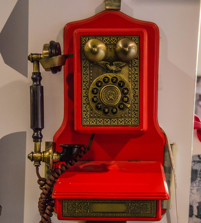 Antiquated phoneの写真素材