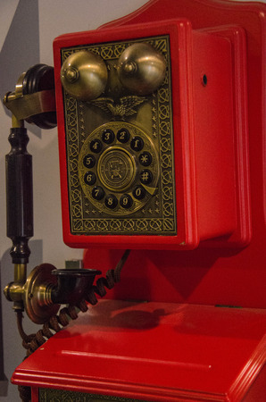 Antiquated phoneの写真素材