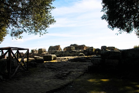 NAPOLI - Scavi archeologici di Cumaの写真素材