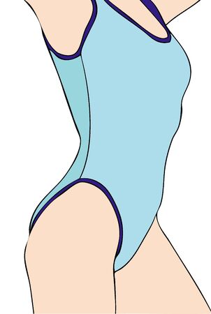 A body in lineの写真素材