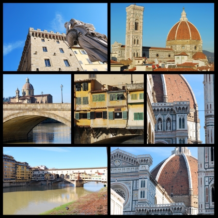 Postcards from Florence - Tuscany - Italyの写真素材