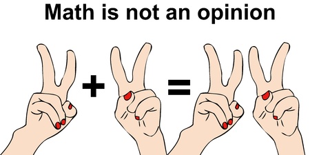 Math is not an opinion