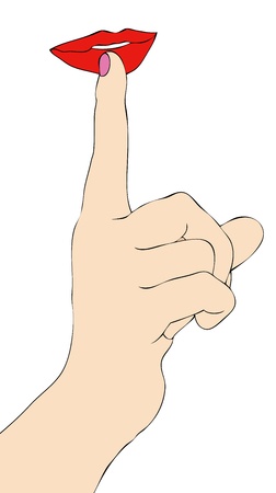 Now shut upの写真素材