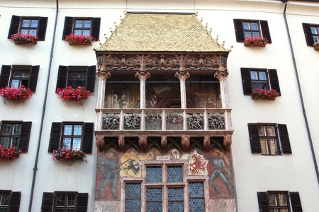 The Golden Roof - Innsbruck - Austriaのeditorial素材