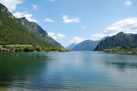 Lake landscapeの写真素材