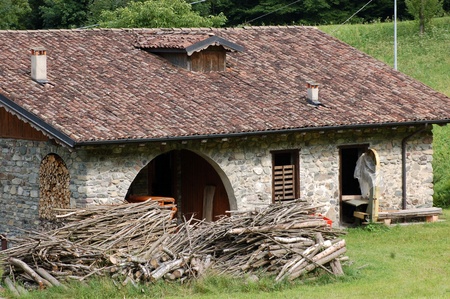 The supply of woodのeditorial素材