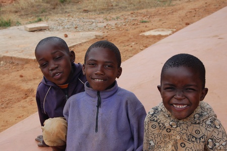 The Look of Africa - Village Pomerini - Tanzania - 2013 -The intensity of the gaze of the children of the Village Pomerini in Tanzania - Between poverty and disease our help is the only hope for the futureのeditorial素材