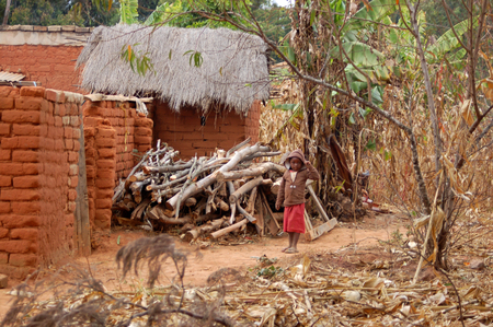 The Village of Pomerini - Tanzania - Africa - August 2013のeditorial素材