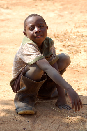 The look of Africa on the faces of children  - Village Pomerini - Tanzania - August 2013 -The...