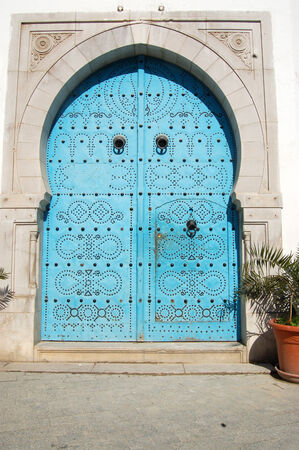 A door to Tunisia - Tunis - North Africaの写真素材