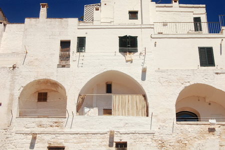 Glimpse of Ostuni "The White City" of the Murgia - Apulia - Italyのeditorial素材