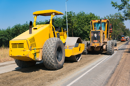 Road Construction And Repairsの写真素材