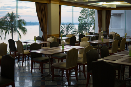 restaurant interiorの写真素材