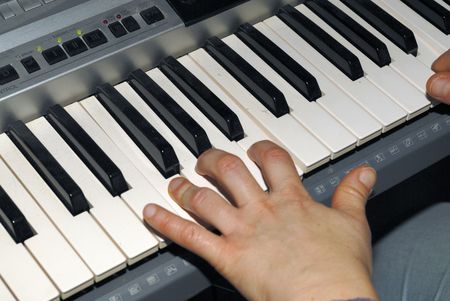 Detail from keyboard