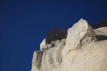Moens Klint, high limestone cliff at the east coast of Denmark