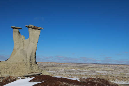Ah-Shi-Sle-Pah Wilderness Study Area in winter ,New Mexico,USA