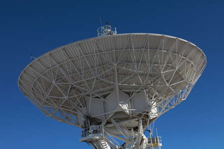 Radiotelescopes at the Very Large Array, the National Radio Observatory in New Mexico ,USAの写真素材