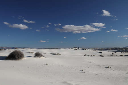 White Sands National Monument New Mexico USAの写真素材