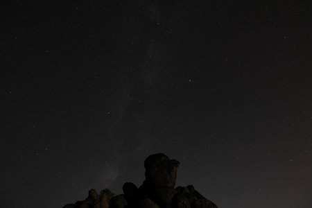 Cabeca do Velho (Old Man's Head). Serra da Estrela Natural Park, Portugalの写真素材