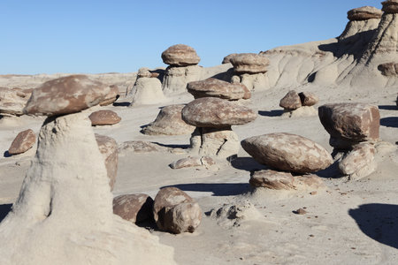 Bisti badlands, De-na-zin wilderness area, New Mexico