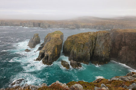 The Chimney, at Spillars Cove in Newfoundland and Labrador, Canada