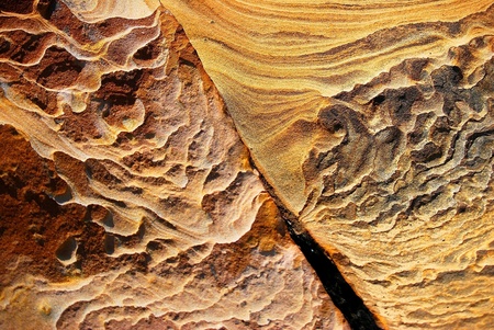 The beauty of rockweaver could be a very good background  Sandstone of the northern Taiwan coast New Taipei city,Taiwan  May 17, 2008 の写真素材