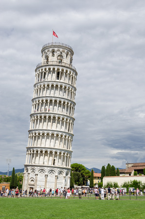 Tower of Pisa, Italyのeditorial素材