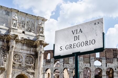 Forum, Rome, Italyの写真素材