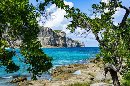 Porte d enfer, Guadeloupe, Caribbean, Franceの写真素材