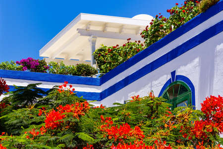 House in Puerto de Mogan, Gran Canariaの写真素材