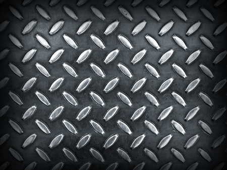 Diamond Gray Toned Metal Background Texture with Dark Edgeの写真素材