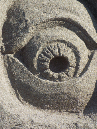 Cyclops Made out of Sandの写真素材