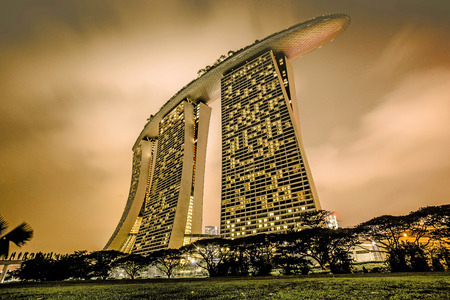 Marina Bay Sands Hotelのeditorial素材