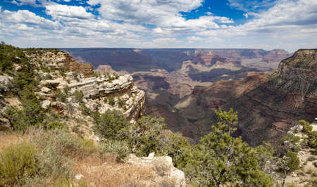 view from south rim of Grand Canyonの写真素材