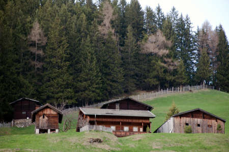 Alpine Cottagesの写真素材