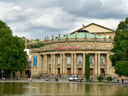 Stuttgart Opera Buildingのeditorial素材