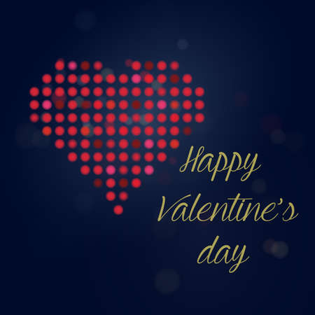 Card for valentines day. のイラスト素材