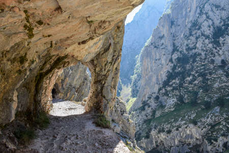 One of the most famous routes in Spainの写真素材