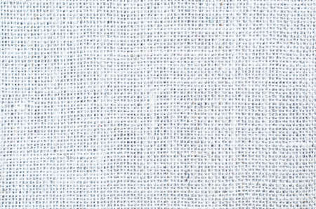 A woven hessian texture background in white.の写真素材