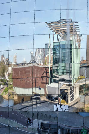 Rotterdam, The Netherlands, April 7, 2020: the New Institute, formerly Architecture Institute,...