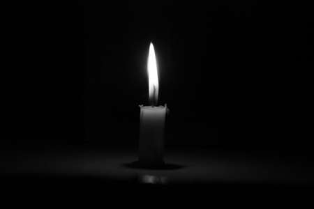 candle in the dark
