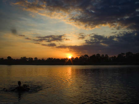 Last day at Borneoの写真素材