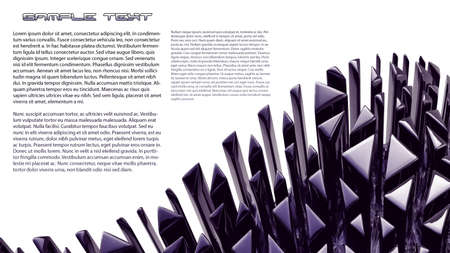 Black futuristic 3d plate abstraction background with the place for textの写真素材