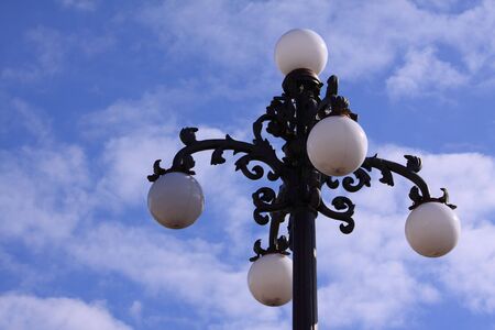 ornate lamp post